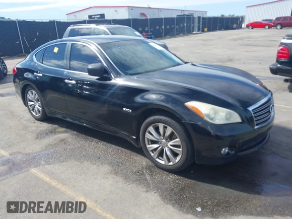 2012 Infiniti M Hybrid with VIN JN1EY1AP3CM910371, listed as a IAAI auction lot 41706126 with 237,749 mi miles and . Bid and sale history available at DreamBid. Image 1.