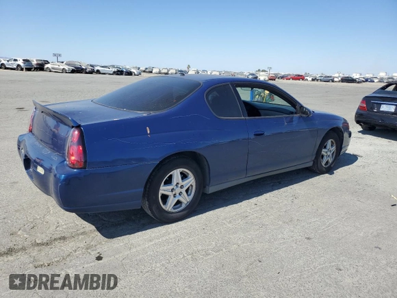 2005 Chevrolet Monte Carlo LS с VIN 2G1WW12E659116865, выставлен на аукционе Copart как лот 63853625 с пробегом 197 957 миль миль и Списание • Salvage title. История ставок и продаж доступна на DreamBid. Изображение 3.