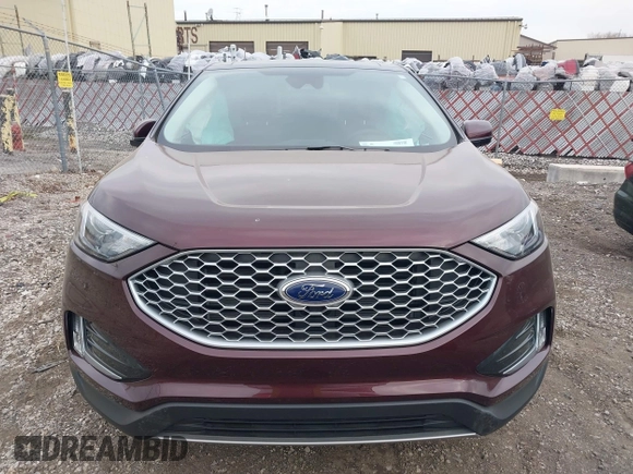 2024 Ford Edge SEL z VIN 2FMPK4J94RBA23897, wystawiony jako IAAI lot #41810930 z przebiegiem 7 110 mil mil oraz . Historia ofert i sprzedaży dostępna na DreamBid. Obrazek 12.