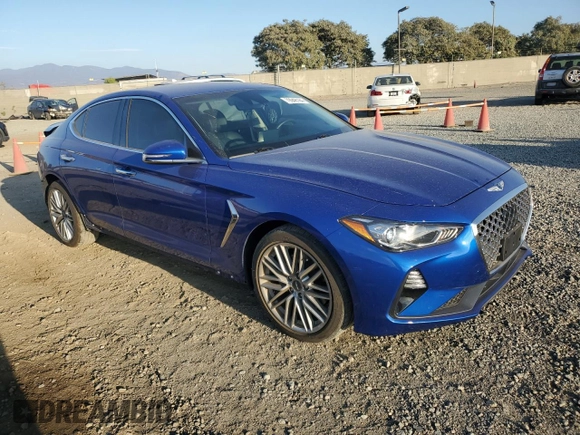 2020 Genesis G70 2.0T z VIN KMTG64LAXLU056650, wystawiony jako Copart lot #79948164 z przebiegiem 26 726 mil mil oraz Szkoda całkowita • Salvage title. Historia ofert i sprzedaży dostępna na DreamBid. Obrazek 4.