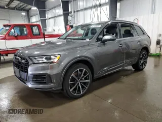 2023 Audi Q7 Premium Plus with VIN WA1LXBF70PD002417, listed as a Copart auction lot 50189695 with 29,754 mi miles and Salvage title. Bid and sale history available at DreamBid. Image 1.