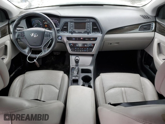 2016 Hyundai Sonata Hybrid Limited with VIN KMHE34L12GA014507, listed as a Copart auction lot 44608193 with 148,100 mi miles. Bid and sale history available at carsss.com. Image 8.