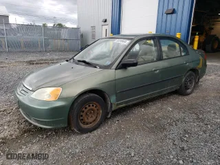 2003 Honda Civic DX with VIN 2HGES16453H906694, listed as a Copart auction lot 60205664 with 379,495 mi miles and Clean Title. Bid and sale history available at carsss.com. Image 1.