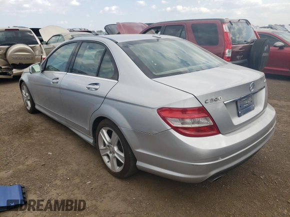 2011 Mercedes-Benz C 300 Sport with VIN WDDGF8BB2BR141277, listed as a Copart auction lot 67914464 with 142,836 mi miles and Salvage title. Bid and sale history available at DreamBid. Image 2.