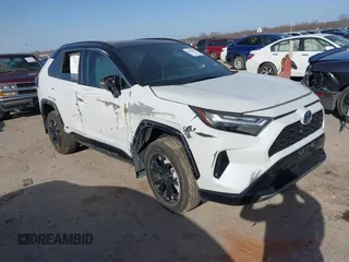 2024 Toyota RAV4 Hybrid XSE with VIN 2T3E6RFV1RW082924, listed as a IAAI auction lot 41747641 with Not Provided miles and . Bid and sale history available at DreamBid. Image 1.