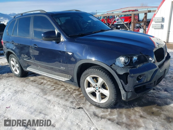 2008 BMW X5 3.0si with VIN 5UXFE43558L001891, listed as a IAAI auction lot 41276202 with 93,376 mi miles. Bid and sale history available at carsss.com. Image 1.