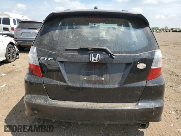 2012 Honda Fit Sport with VIN JHMGE8H55CC019255, listed as a Copart auction lot 57035445 with 193,858 mi miles and Clean Title. Bid and sale history available at DreamBid. Image 6.