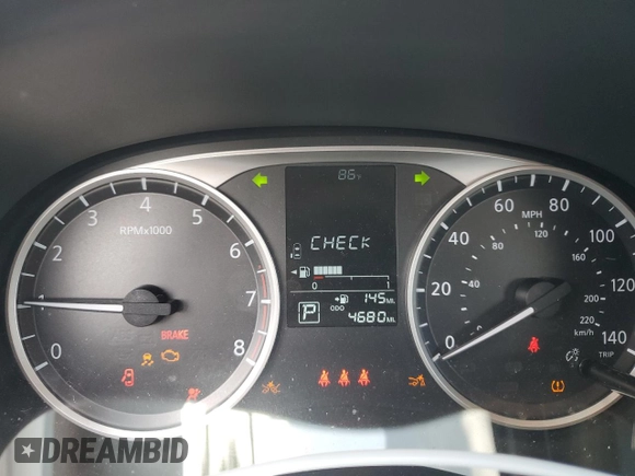2024 Nissan Kicks S with VIN 3N1CP5BV4RL583495, listed as a Copart auction lot 42684925 with 4,681 mi miles and Salvage Title. Bid and sale history available at DreamBid. Image 9.