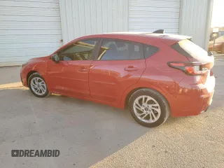 2024 Subaru Impreza with VIN JF1GUABC1R8222373, listed as a Copart auction lot 74573154 with 15,068 mi miles and Clean Title. Bid and sale history available at carsss.com. Image 2.