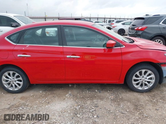 2018 Nissan Sentra SV with VIN 3N1AB7AP6JL657329, listed as a IAAI auction lot 39168856 with 116,446 mi miles. Bid and sale history available at carsss.com. Image 14.