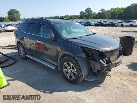 2016 Chevrolet Traverse LT with VIN 1GNKRGKD7GJ230735, listed as a Copart auction lot 54754965 with 104,312 mi miles and Salvage title. Bid and sale history available at DreamBid. Image 4.