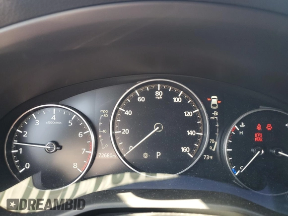 2021 Mazda 3 Premium with VIN JM1BPAML4M1401436, listed as a Copart auction lot 52317505 with 72,680 mi miles and Salvage Title. Bid and sale history available at DreamBid. Image 9.