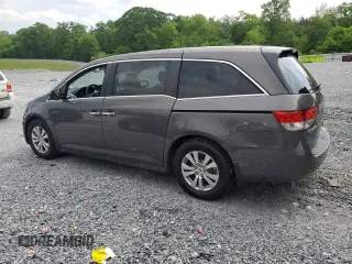 2017 Honda Odyssey EX-L with VIN 5FNRL5H62HB007324, listed as a Copart auction lot 54594405 with 160,638 mi miles and Clean Title. Bid and sale history available at DreamBid. Image 2.