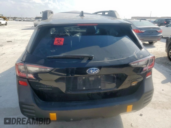 2023 Subaru Outback Wilderness с VIN 4S4BTGUD8P3150271, выставлен на аукционе Copart как лот 50615595 с пробегом Не указан миль и На запчасти • Non repairable. История ставок и продаж доступна на DreamBid. Изображение 6.