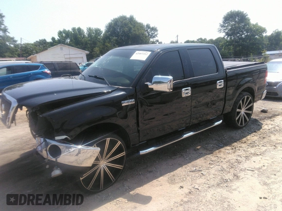 2006 Ford F-150 XLT with VIN 1FTRW12W96KB94764, listed as a IAAI auction lot 42407212 with Not provided miles and . Bid and sale history available at DreamBid. Image 2.
