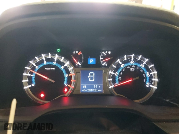 2015 Toyota 4Runner Limited with VIN JTEBU5JR0F5273034, listed as a Copart auction lot 56374535 with 281,035 mi miles and Clean Title. Bid and sale history available at DreamBid. Image 9.
