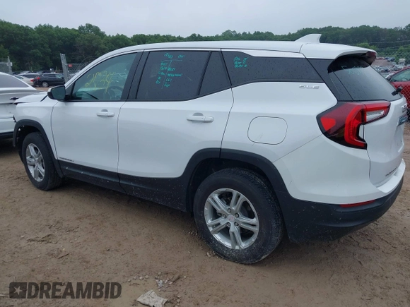 2023 GMC Terrain SLE with VIN 3GKALTEG4PL198456, listed as a IAAI auction lot 42522734 with 18,557 mi miles and . Bid and sale history available at DreamBid. Image 3.