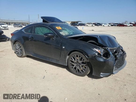 2017 Lexus RC 350 z VIN JTHHE5BC3H5014870, wystawiony jako Copart lot #47930895 z przebiegiem 50 454 mil mil oraz Szkoda całkowita • Salvage title. Historia ofert i sprzedaży dostępna na DreamBid. Obrazek 4.