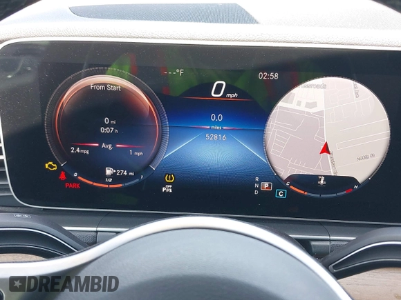 2021 Mercedes-Benz GLE 350 with VIN 4JGFB4JB3MA383309, listed as a IAAI auction lot 42625145 with 52,816 mi miles and . Bid and sale history available at DreamBid. Image 7.