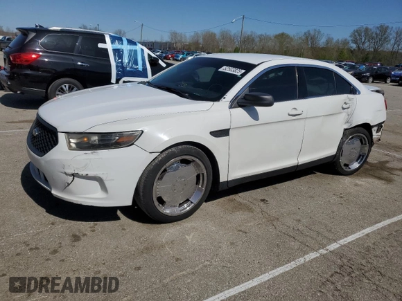 2015 Ford Police Interceptor with VIN 1FAHP2MK7FG124293, listed as a Copart auction lot 52503825 with 126,088 mi miles and Clean title. Bid and sale history available at DreamBid. Image 1.