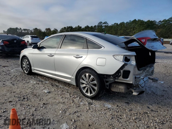 2017 Hyundai Sonata Sport with VIN 5NPE34AF0HH518213, listed as a Copart auction lot 85695044 with 121,507 mi miles and Clean Title. Bid and sale history available at DreamBid. Image 2.