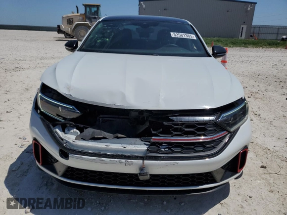 2022 Volkswagen Jetta GLI Autobahn with VIN 3VW2T7BUXNM016765, listed as a Copart auction lot 52581365 with 24,228 mi miles and Salvage title. Bid and sale history available at DreamBid. Image 5.