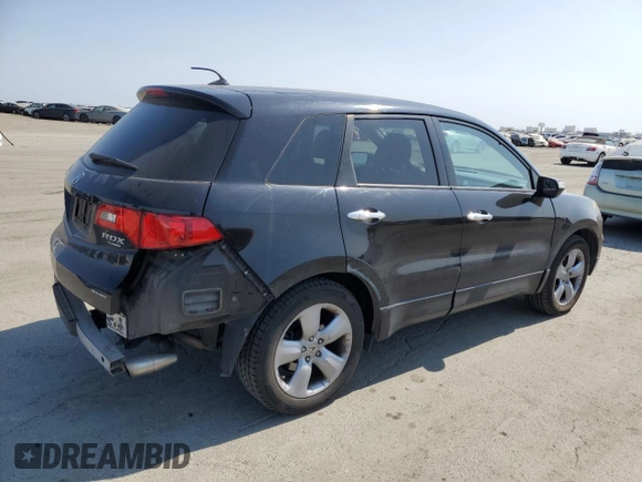2009 Acura RDX Technology with VIN 5J8TB18539A004789, listed as a Copart auction lot 59230885 with 124,232 mi miles and Salvage title. Bid and sale history available at DreamBid. Image 3.