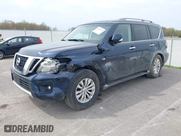2017 Nissan Armada SV with VIN JN8AY2NC2H9504900, listed as a IAAI auction lot 42069976 with 151,936 mi miles and . Bid and sale history available at DreamBid. Image 17.