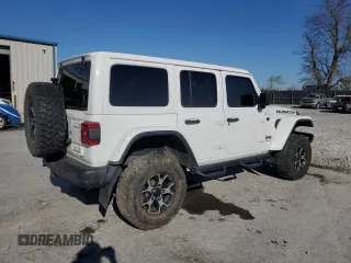 2018 Jeep Wrangler Unlimited Rubicon с VIN 1C4HJXFGXJW210780, выставлен на аукционе Copart как лот 50590655 с пробегом 98 416 миль миль и Списание • Salvage title. История ставок и продаж доступна на DreamBid. Изображение 3.
