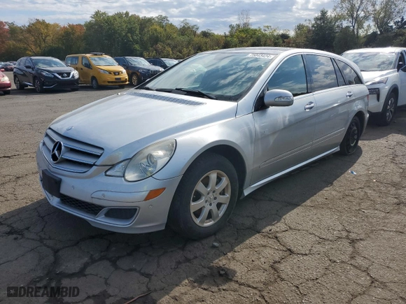 2007 Mercedes-Benz R-Class 3.5L with VIN 4JGCB65E07A052324, listed as a Copart auction lot 75043424 with 0 mi miles and Clean Title. Bid and sale history available at carsss.com. Image 1.