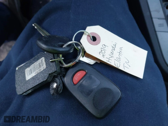 2019 Hyundai Elantra SE with VIN KMHD74LF2KU782992, listed as a IAAI auction lot 41796263 with 121,291 mi miles and . Bid and sale history available at DreamBid. Image 11.