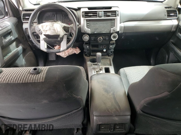 2021 Toyota 4Runner SR5 with VIN JTEEU5JR7M5238789, listed as a Copart auction lot 56677715 with 105,390 mi miles and Salvage title. Bid and sale history available at DreamBid. Image 8.