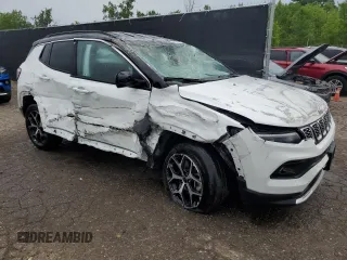 2025 Jeep Compass Limited z VIN 3C4NJDCN1ST509196, wystawiony jako Copart lot #64227745 z przebiegiem 16 243 mil mil oraz Nie do naprawy • Non repairable. Historia ofert i sprzedaży dostępna na DreamBid. Obrazek 4.