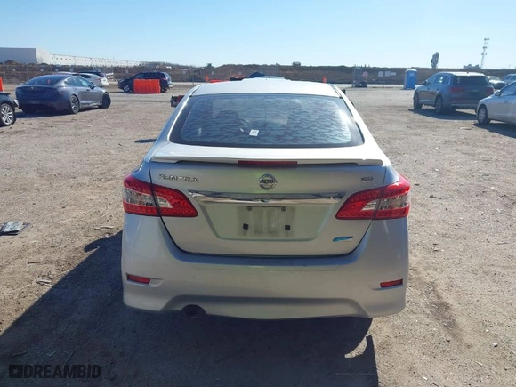 2013 Nissan Sentra SR with VIN 3N1AB7AP6DL673017, listed as a IAAI auction lot 41478201 with 144,884 mi miles. Bid and sale history available at carsss.com. Image 15.