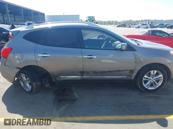 2012 Nissan Rogue S with VIN JN8AS5MT9CW277235, listed as a IAAI auction lot 41863602 with 116,153 mi miles and . Bid and sale history available at DreamBid. Image 13.