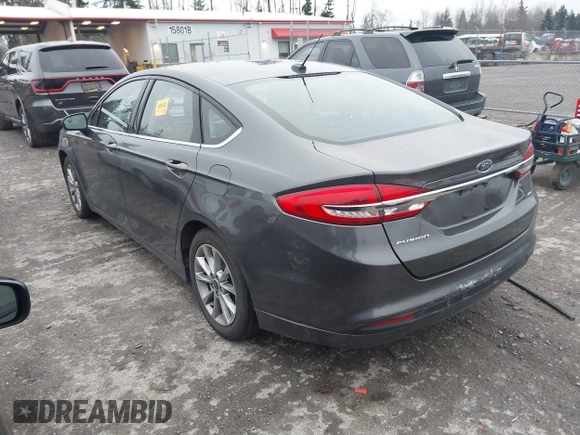 2017 Ford Fusion SE with VIN 3FA6P0H78HR259330, listed as a IAAI auction lot 41257890 with 63,360 mi miles. Bid and sale history available at carsss.com. Image 3.