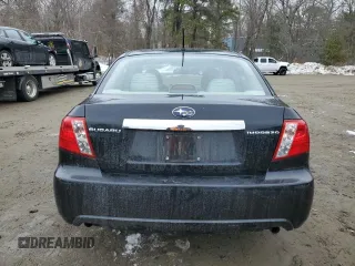 2008 Subaru Impreza Sedan (Natl) i w/Premium Pkg with VIN JF1GE61648H506522, listed as a Copart auction lot 43508335 with 0 mi miles and Clean Title. Bid and sale history available at carsss.com. Image 6.