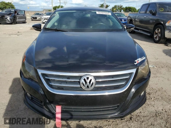 2010 Volkswagen CC Sport with VIN WVWMN7AN6AE557778, listed as a Copart auction lot 72707224 with 111,632 mi miles and Salvage Title. Bid and sale history available at carsss.com. Image 5.