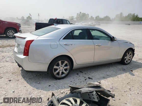 2013 Cadillac ATS z VIN 1G6AG5RXXD0125335, wystawiony jako Copart lot #59125695 z przebiegiem Nie podano mil oraz Czysty tytuł • Clean title. Historia ofert i sprzedaży dostępna na DreamBid. Obrazek 3.