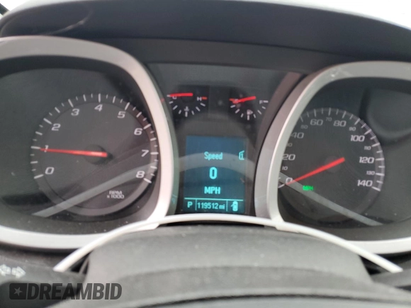 2012 Chevrolet Equinox 2LT with VIN 2GNFLNEK1C6269832, listed as a Copart auction lot 46996645 with 119,512 mi miles and Salvage Title. Bid and sale history available at DreamBid. Image 9.