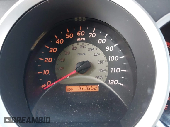 2008 Toyota Tacoma PreRunner with VIN 3TMJU62N38M056852, listed as a IAAI auction lot 41682752 with 163,652 mi miles. Bid and sale history available at carsss.com. Image 7.