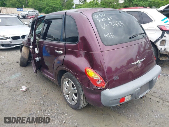 2002 Chrysler PT Cruiser Limited with VIN 3C8FY68B02T323433, listed as a IAAI auction lot 42209107 with 222,863 mi miles and . Bid and sale history available at DreamBid. Image 3.