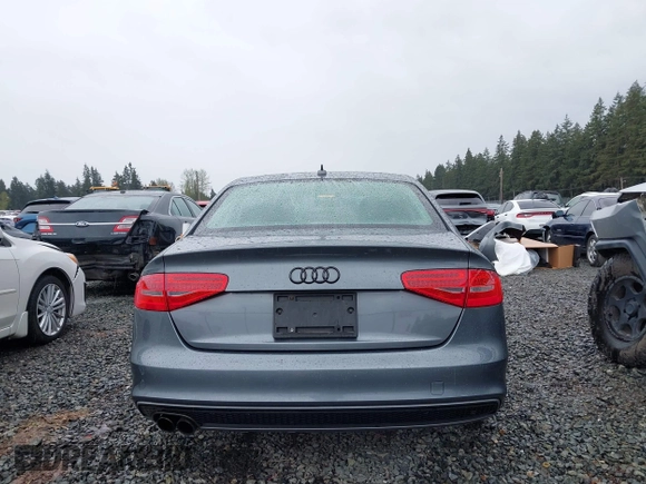 2015 Audi A4 Premium with VIN WAUAFAFLXFN009971, listed as a IAAI auction lot 42004348 with 109,362 mi miles. Bid and sale history available at carsss.com. Image 17.