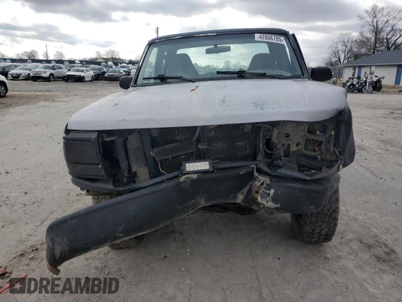 1994 Ford F-150 with VIN 1FTEX14N1RKA55863, listed as a Copart auction lot 42806785 with 0 mi miles and Salvage Title. Bid and sale history available at carsss.com. Image 5.