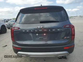 2021 Kia Telluride S with VIN 5XYP64HC1MG160598, listed as a Copart auction lot 54378735 with 128,252 mi miles and Salvage title. Bid and sale history available at DreamBid. Image 6.