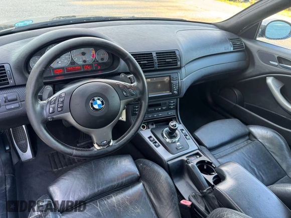 2002 BMW 3 Series M3 with VIN WBSBL93442JR16950, listed as a Copart auction lot 65476895 with 174,649 mi miles and Clean title. Bid and sale history available at DreamBid. Image 9.
