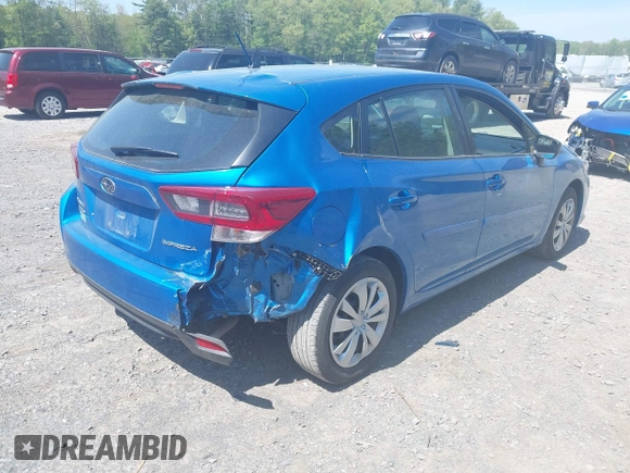 2022 Subaru Impreza with VIN 4S3GTAB63N3726194, listed as a IAAI auction lot 42282184 with 29,076 mi miles and . Bid and sale history available at DreamBid. Image 4.