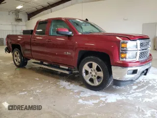 2015 Chevrolet Silverado 1500 LT with VIN 1GCRCREC7FZ376625, listed as a Copart auction lot 46661765 with 217,586 mi miles and Clean Title. Bid and sale history available at carsss.com. Image 4.