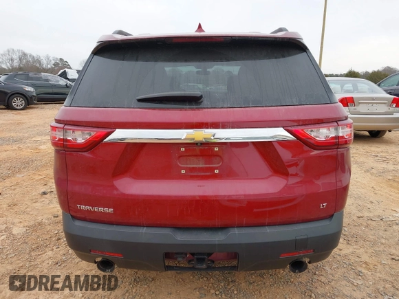 2020 Chevrolet Traverse LT Cloth with VIN 1GNERGKW2LJ197166, listed as a IAAI auction lot 41789888 with 91,627 mi miles. Bid and sale history available at carsss.com. Image 16.