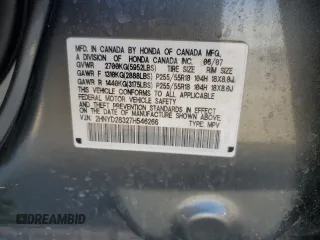 2007 Acura MDX Tech Pkg with VIN 2HNYD28327H546266, listed as a Copart auction lot 48705615 with 118,915 mi miles and Clean Title. Bid and sale history available at carsss.com. Image 13.